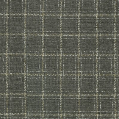 P K Lifestyles Glendale Plaid   Siy Shale in CULTURAL EXCHANGE IV Multipurpose Polyester Patterned Chenille  High Performance Plaid and Tartan  Fabric