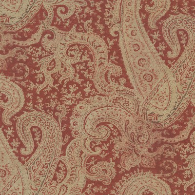 P K Lifestyles Romantical        Rhubarb in COZY LIFE IV Red Classic Paisley   Fabric