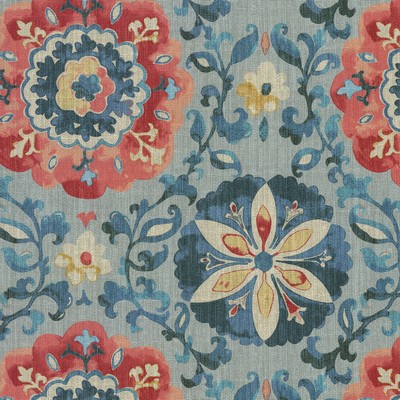 P K Lifestyles Soumak Suzani    Byzantine in CULTURAL EXCHANGE IV Multipurpose Cotton
67%Polyester  Blend Floral Medallion  Suzani   Fabric