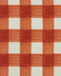 Od Painterly Plaid Coral by   