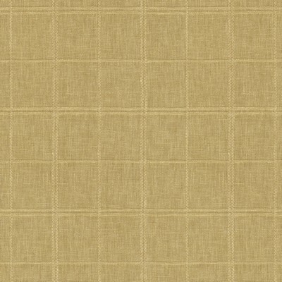 P K Lifestyles Moray             Brs Golden in HIGHLAND HUES Gold Multipurpose Polyester  Blend Check   Fabric