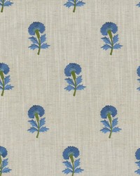 Thistle Embroidery Bluebell by  Pindler and Pindler 
