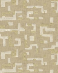 Maze Embroidery Linen by   