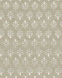 Laurel Embroidery Linen by  S Harris 