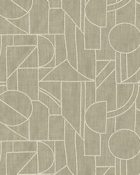 Building Blocks Embroidery Linen by   