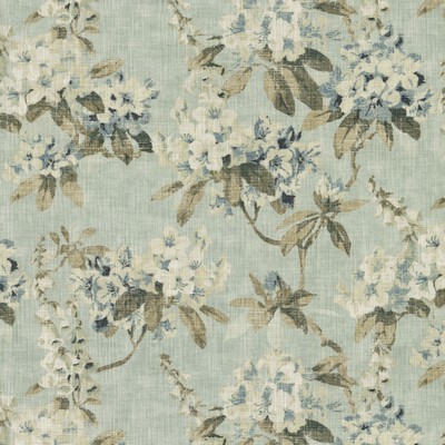 P K Lifestyles Elsa Seamist The Road West 412281 Green  Large Print Floral  Traditional Floral  Fabric