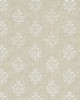 P K Lifestyles Floral Sprig Emb Linen