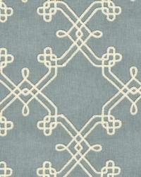 Dynasty Embroidery Chambray by  Menagerie 