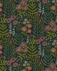 Wildflower Embroidery Twilight by  Michael Jon Designs 