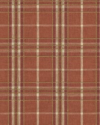 Malcolm Plaid Cinnabar by  S Harris 
