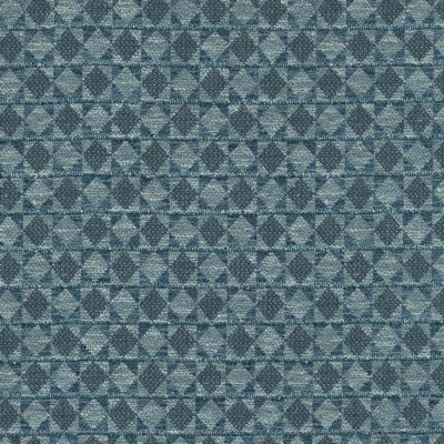 P K Lifestyles Pattern Play Azure Bohemian Tapestry 470893 Blue  Floral Diamond  Fabric