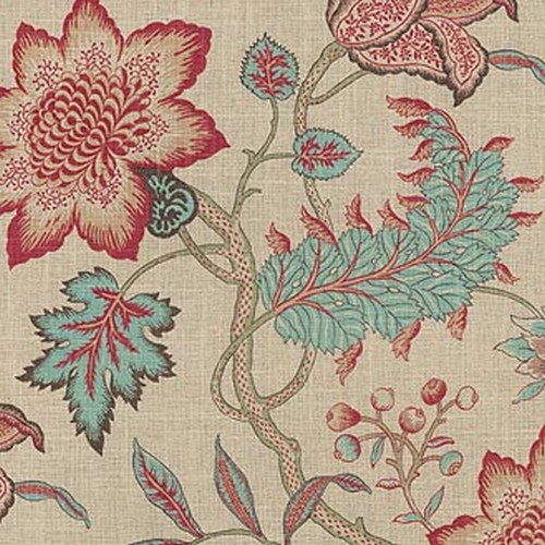 Waverly Jacobean Flair Vintage Fabric