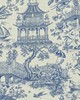 P K Lifestyles CHINOISERIE TOILE CR PORCELAIN