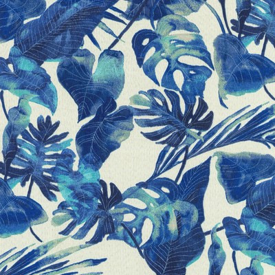 P K Lifestyles TBO Inky Palms Indigo in Tommy Bahama Outdoor Blue  Blend