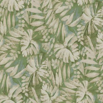 P K Lifestyles Tbo Drifting Tides Aloe in FALL OUTDOOR 2021 Green Tropical  Leaves and Trees  Fun Print Outdoor  Fabric