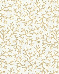 Barrier Reef Shoreline Slub Canvas by   