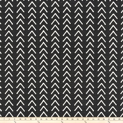 Premier Prints Boho Ink Birch in BIRCH Black Multipurpose Cotton  Blend Geometric  Zig Zag  Novelty Western   Fabric