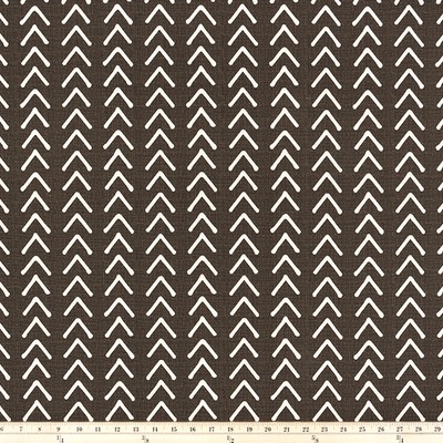 Premier Prints Boho Mud Birch in BIRCH Brown Multipurpose Cotton  Blend Geometric  Zig Zag  Novelty Western   Fabric