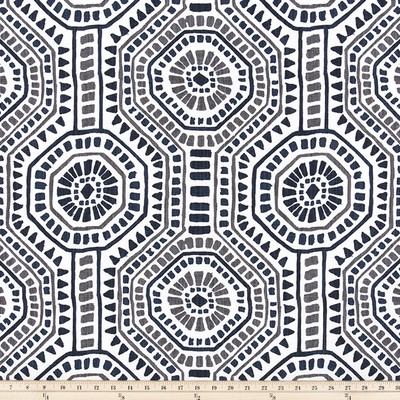 Premier Prints Bricktown Italian Denim White in Boho Chic Blue  Blend Ethnic and Global   Fabric Bricktown Italian Denim Slub Linen