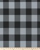 Premier Prints Buffalo Check ASH BLACK