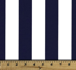 Premier Prints Canopy Blue in 2016 Additions Blue 7oz  Blend Striped   Fabric