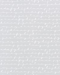 Chalk Script French Grey by  Premier Prints 