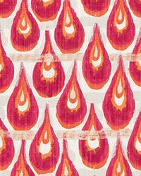 Chloe Flamingo Slub Canvas by   