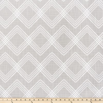 Premier Prints Colton French Grey Slub Canvas in PSC Grey cotton  Blend Contemporary Diamond   Fabric