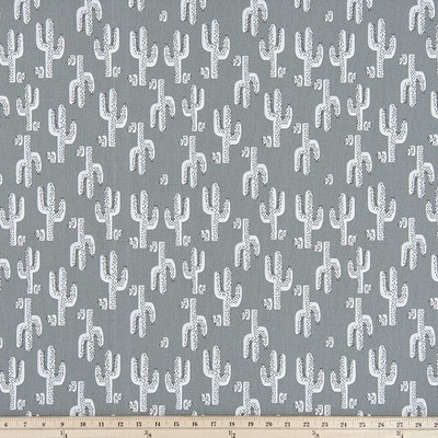 Premier Prints Desert Valley Sundown Grey in PC Grey 7oz  Blend Novelty Western   Fabric