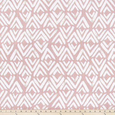 Premier Prints Fearless Blush Slub Canvas in Costa Brava Pink cotton  Blend Contemporary Diamond   Fabric