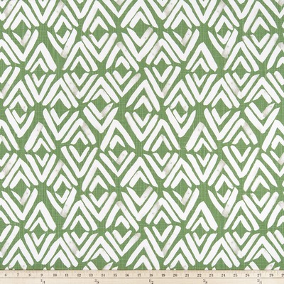 Premier Prints Fearless Pine Slub Canvas in Costa Brava Green cotton  Blend Contemporary Diamond   Fabric