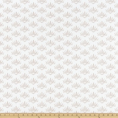 Premier Prints Florence Dune Luxe Canvas in LUXE CANVAS Brown Cotton Floral Diamond  Traditional Floral  Floral Medallion   Fabric