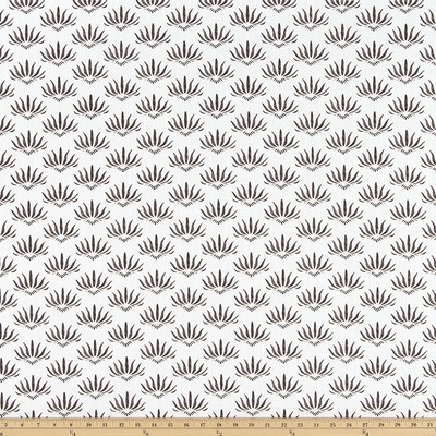 Premier Prints Florence Jet Luxe Canvas in LUXE CANVAS Black Cotton Floral Diamond  Traditional Floral  Floral Medallion   Fabric