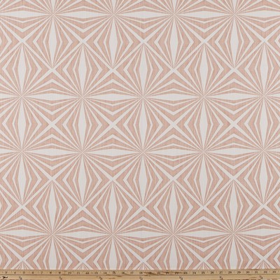 Premier Prints Francisco Cameo Luxe Linen in Art Deco Revival Pink Cotton  Blend Contemporary Diamond  Funky Retro   Fabric