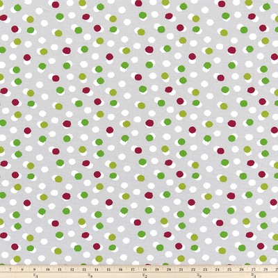 Premier Prints Free Dots Chartreuse Lipstick in 7 COTTON Red Multipurpose 7oz  Blend Circles and Swirls Polka Dot   Fabric