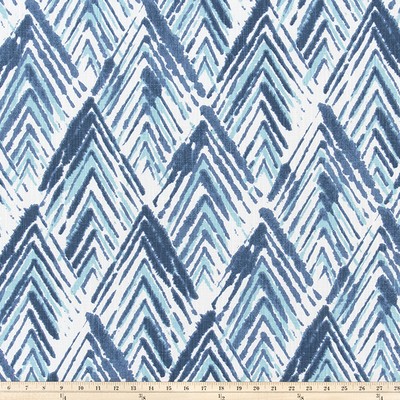 Premier Prints Iron Hill Italian Denim Slub C in SLUBCANVAS Blue cotton  Blend Geometric   Fabric