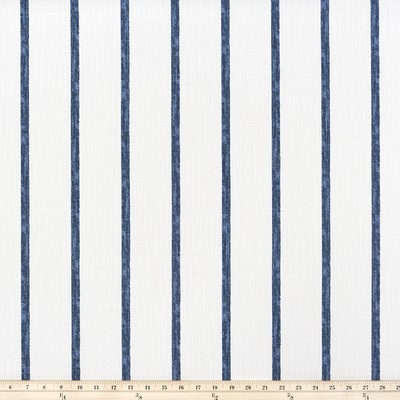 Premier Prints Miles Italian Denim/slub Canva in SLUBCANVAS Blue Multipurpose cotton  Blend Small Striped  Striped   Fabric Miles Italian Denim Slub Canvas
