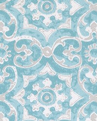 Outdoor Athens Aqua Polyester by   