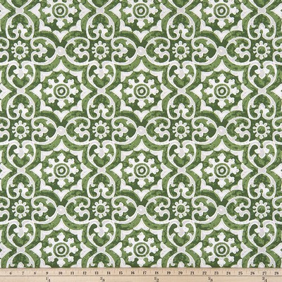 Premier Prints ODT Athens Herb Polyester in PP Green polyester  Blend Ethnic and Global   Fabric