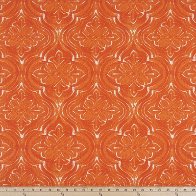 Premier Prints ODT Atlantic Marmalade Polyest in Boardwalk Outdoor Orange polyester  Blend Fun Print Outdoor  Fabric