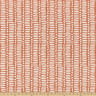 Premier Prints ODT Deja Fiesta in Polyester Orange polyester  Blend Fun Print Outdoor Striped and Polka Dot   Fabric