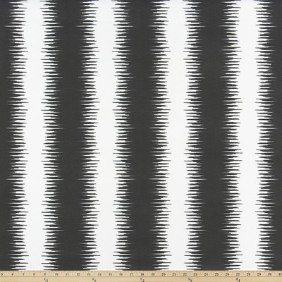 Premier Prints Outdoor Jiri Falcon Grey in Polyester Grey polyester  Blend Stripes and Plaids Outdoor   Fabric