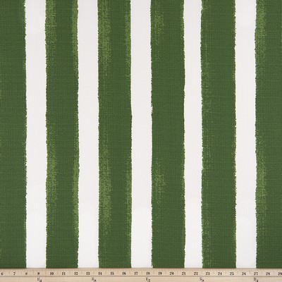 Premier Prints ODT Nico Herb Luxe Polyester in Boardwalk Outdoor Green Polyester Wide Striped   Fabric