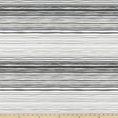 Premier Prints Outdoor Ombre Falcon Grey in Polyester Grey polyester  Blend Stripes and Plaids Outdoor  Horizontal Striped   Fabric