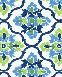 Outdoor Plumbago Courtyard by  Premier Prints 