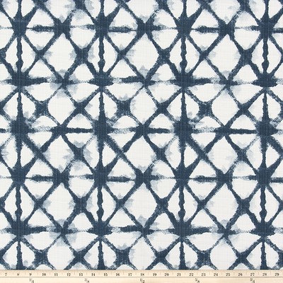 Premier Prints Odt Shibori Net Oxford Luxe Po in LUXE POLYESTER Blue Polyester Geometric  Fun Print Outdoor  Fabric
