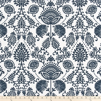 Premier Prints Odt Silas Oxford in POLYESTER Blue polyester  Blend Fun Print Outdoor  Fabric
