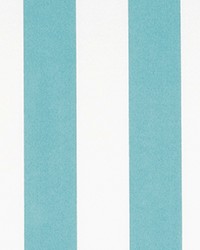 Outdoor Stripe Aqua by   
