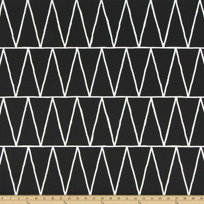 Premier Prints ODT Terrain Matte in Polyester Black polyester  Blend Fun Print Outdoor Geometric   Fabric