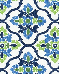 Plumbago Courtyard Slub Linen by   